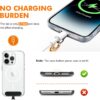 GRIFEMA Mobile Phone Lanyard Adjustable Phone Strap Crossbody with Patch Phone Neck Strap Compatible with Most Smartphones