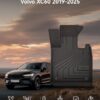 3W Floor Mats & Boot liner Fit for Volvo XC60 2019-2026, All Weather Dog Friendly TPE Car Mat, Waterproof Anti-Slip Easy to Clean Heavy Duty Trunk Mat Volvo Accessories