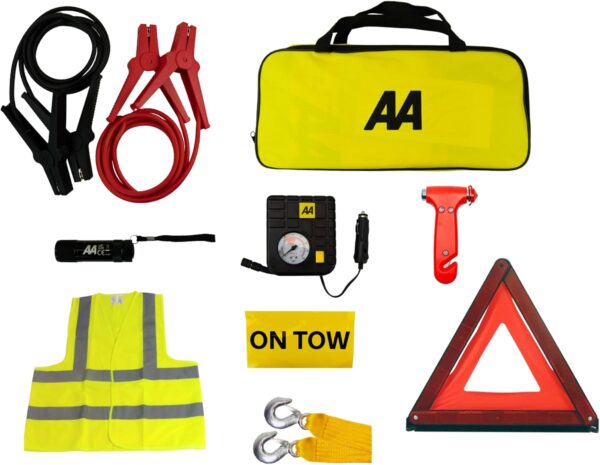 71yAovmaXOL._AC_SL1500_.jpg AA Breakdown & Safety Kit Plus, with Tyre Inflator