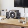 Trust Tytan 2.1 PC Speakers with Subwoofer, 120W (60W RMS), UK Plug, Sound System with Wired Volume Control, Jack 3.5 mm, Computer Speakers for PC, Laptop, TV, Tablet and Smartphone - Black