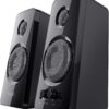 Trust Tytan 2.0 PC Speaker Set, USB Powered Sound System, Plug and Play Speakers, Bass Control, 36 W Peak Power, Wired Speakers for PC, Computer, Laptop, Tablet, Mac, Phone, Smartphone, TV - Black