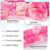 81-HRnrR39L._SL1500_.jpg Wteehn 6pcs Headband and Wristband for Face Washing, Makeup Spa Skincare Headband, Skin Care Face Wash Headbands Wrist Bands Tools Set, for Women and Teen Girls Gifts