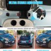 METYOUCAR Car Phone Holder for Fiat 500 2007-2016-2024 Rotatable Fixed Phone Holder for Car Fit for iPhone Android and Universally Smartphones Mount (Clip/A Style)
