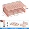 gianotter Desk Computer Monitor Stand with Drawer and 2 Pen Holders, Desk Organizer for Women, Home Office Essentials (Rose Gold)