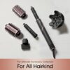 816x-3KuWwL._AC_SL1500_.jpg Shark Hair Dryer | FlexStyle Hair Styling System | Portable & Powerful Blow Dryer Brush | Hair Curler & Volumizer | 6 Styling Tools Included | Best for All Hair Types | Black | HD440BK