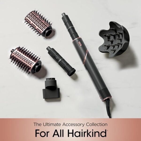 816x-3KuWwL._AC_SL1500_.jpg Shark Hair Dryer | FlexStyle Hair Styling System | Portable & Powerful Blow Dryer Brush | Hair Curler & Volumizer | 6 Styling Tools Included | Best for All Hair Types | Black | HD440BK