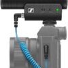 817Sd-6cf4L._AC_SL1500_.jpg Sennheiser MKE 400 Directional Shotgun Camera Microphone Kit | Smartphone Clamp & Manfrotto PIXI Mini Tripod | For Vloggers & Creators | 3.5MM TRS & TRSS Coiled Cables Included | Black (508898)