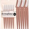 817u7g3NX5L._SL1500_.jpg Kitsch Dermaplane Razor for Women Face – Face Razors for Women & Men, Eye Brow Razors & Face Shaver – Exfoliating Facial Razor & Dermaplaner as Skin Care Tool for Smoother Skin - Terracotta, 6 pcs