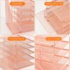 818E6POPmyL._AC_SL1500_.jpg LEKETREE Desk Organizer with 5-Tier Paper Letter Tray and File Holder, Desktop Accessories for Office Supplies & Workspace (Rose Gold)