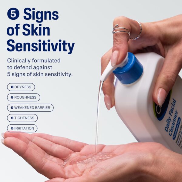 818ZOgrtKsL._SL1500_.jpg Cetaphil Face Wash, Daily Facial Cleanser for Sensitive, Combination to Oily Skin, 16 Oz, Fragrance Free, Gentle Foaming, Soap Free, Hypoallergenic