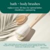 819lRqZyIZL._SL1500_.jpg EcoTools Dry Body Brush, Cruelty-Free Bristles Exfoliate & Smooth Skin, Dry Brushing Removes Flaky Skin, May Help Improve Circulation & Tone, Eco-Friendly Skincare Tool, Vegan & Cruelty-Free, 1 Count