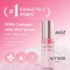 medicube Jelly Mist Serum with Pink PDRN Collagen | Dual-Texture Glow Spray with Niacinamide, Glutathione, Ceramide, Hyaluronic Acid | for Hydration, Radiance, Plump-Looking Skin | 3.38 fl.oz