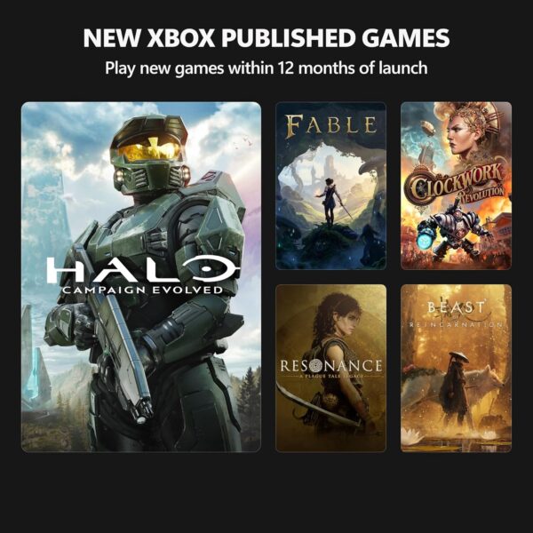 81AwQDC3F2L._SL1500_.jpg XBOX Game Pass Premium | 3 Month Membership | Console, PC, Cloud Gaming Devices | Digital Code