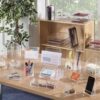 81EKvO5GcYL._AC_SL1500_.jpg Osco Clear Acrylic Smartphone Dock Stand, Elegant Desk & Bedside Holder with Glass-Look Finish, Universal Mobile Compatibility, Non-Slip Feet, Compact 9×8.5×7.2 cm