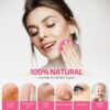81H7dcldNJL._SL1500_.jpg GAINWELL 50-Count Compressed Facial Sponge for Daily Facial Cleansing and Exfoliating, 100% Natural Cosmetic Spa Sponges for Makeup Remover, Reusable, Pink