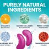 Stylia Collagen & Vitamin C Under Eye Patches for Puffy Eyes & Dark Circles - Depuffing, Hydrating & Firming Under Eye Mask with Hyaluronic Acid - Stocking Stuffers for Teen Girls, Vegan (30 Pairs)
