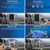 Android Touch Screen Car Stereo 9.7 Inch Car Stereo Radio Plug And Play For Lexus RX330 RX300 RX350 RX400 2004-2008 Car Accessories Car Radio(AT200 4 Core Wifi 1G+32G)