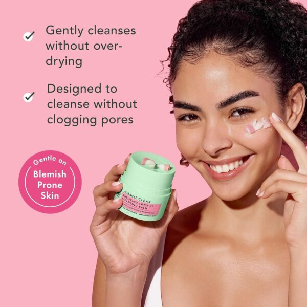 81K2htLa6kL._SL1500_.jpg Rael Miracle Clear Facial Cleanser – Makeup Remover, Daily Face Wash, Gentle Deep Pore Cleansing Korean Skin Care for Oily & Combination Skin (Cleansing Balm, 1.69 fl. oz)