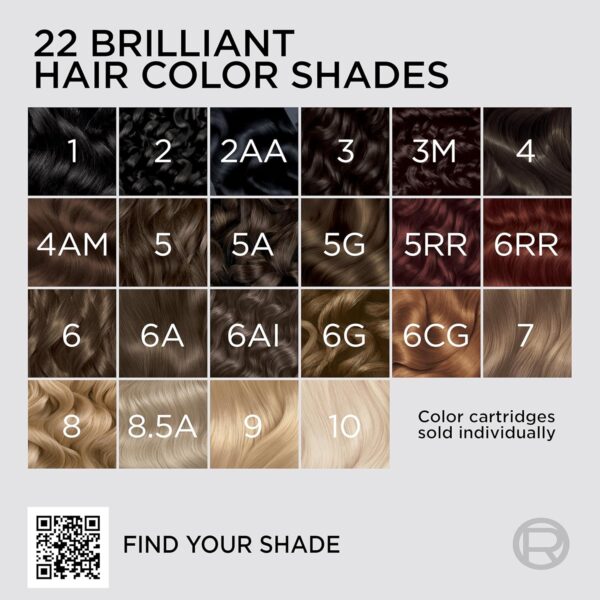 L'Oreal Paris Colorsonic Permanent Hair Dye Coloring Device for Root Touch Up, All Over Color, and Gray Coverage, Mistake-Free Application (Hair Color Cartridge Sold Separately)