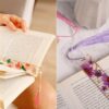 81OBXYrYCZL._AC_SL1500_.jpg Pressed Flower Bookmarks (2 Pack) Clear Dried Floral Resin with Tassels Handmade Gift for Women, Students, Bookworms, Book Lovers, Accessories to Increase Reading Interest