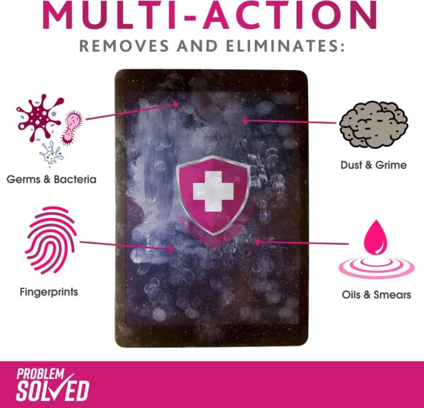 81OMJNVs8gL._AC_SL1500_.jpg Problem Solved - Screen Cleaner Anti Bacterial Spray for Monitor TV Tablet Laptop Smartphone - 100ml