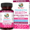 81Onpq0Q9fL._AC_SL1500_.jpg MARYRUTH'S Probiotic Beauty Capsules + Red Orange Complex & Ceramosides | Vegan Collagen Support | Anti Aging | Gut Health | Hair Skin and Nails Vitamins | Skin Care | Biotin | Non-GMO | 60 Count