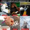 81PH-fu-HTL._AC_SL1500_.jpg Emergency Breakdown Kit, 76 in 1 Multifunctional Roadside Assistance Car Breakdown Kit with Jumper Cables, Tow Rope, Triangle, Flashlight, Safety Hammer, etc