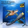 UGREEN HDMI Cable 4K@60Hz 2K 1440P@144Hz HDMI 2.0 ARC HDR UHD Dolby Atmos HDCP 2.2 Ethernet 18Gbps High Speed Lead Compatible with Soundbar TV Gaming Monitor Sky Q Laptop PC DVD PC PS5/4 Xbox(2M)