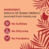 81QvIQfQ8hL._SL1500_.jpg Lebanta Raw Batana Oil for Hair - 100% Pure, Organic 4oz Batana from Honduras for Fuller, Thicker-Looking Hair - Unrefined Cold Pressed Cosmetic Scalp Oil & Hair Mask, Gift for Women (1 Pack)