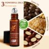 81S1-eQ6uZL._AC_SL1500_.jpg Mine Pure Castor Oil and Frankincense Roll On - Meaningful Gifts for Women - Eye Roller, Under Eye Puffiness, Hexane Free Castor Oil for Face, Under Eye, Skin, Wrinkles, Dark Circles Roll On