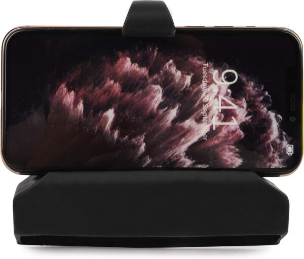 Phone Holder Made for PM5 Monitors of Rowing Machine, SkiErg and BikeErg - Silicone Fitness Products