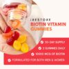 81TARIeHotL._AC_SL1500_.jpg iRestore Biotin Gummies 10,000 mcg - 3 Natural Fruit Flavors, Hair Vitamins Multi Supplement for Hair Skin and Nails for Women & Men, 60 Vegan Gummies, 30 Day Supply
