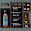 Gamer +, Screen Cleaner - Streak-Free Spray for Gaming Monitors, TVs, Laptops, Consoles, Controllers, Keyboards, Smartphones & Tablets - Removes Dust, Smears & Fingerprints - 100ml