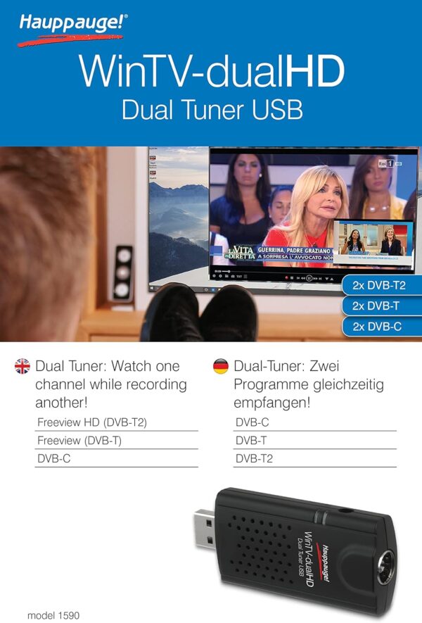 81Ug10OqvL._AC_SL1500_.jpg Hauppauge WinTV DualHD TV Stick with Remote Control Number Tuner 2
