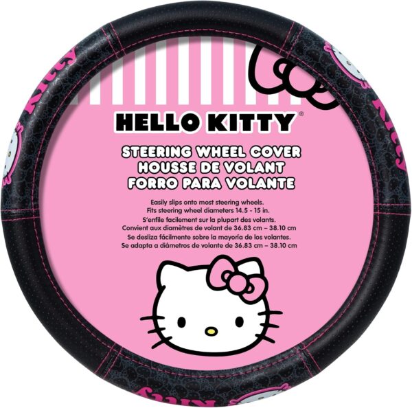Plasticolor 006785R01 Hello Kitty Collage Speed Grip Steering Wheel Cover