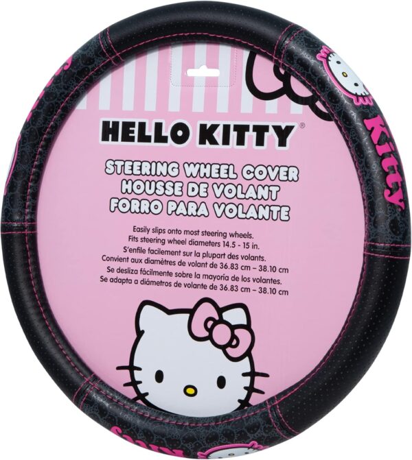 Plasticolor 006785R01 Hello Kitty Collage Speed Grip Steering Wheel Cover