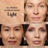 LAURA GELLER NEW YORK Award-Winning Baked Balance-n-Brighten Color Correcting Powder Foundation – Handmade in Italy – Buildable Coverage, Matte Finish – For Mature & Sensitive Skin – 03 Light