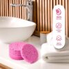 81YhWB3axUL._SL1500_.jpg GAINWELL 50-Count Compressed Facial Sponge for Daily Facial Cleansing and Exfoliating, 100% Natural Cosmetic Spa Sponges for Makeup Remover, Reusable, Pink
