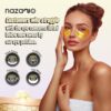 NAZANO 24K Gold Under Eye Patches - 60 Pack for Puffy Eyes, Dark Circles, Bags & Wrinkles with Collagen & Hyaluronic Acid - Eye Care Pads for Daily Skincare (Gold)