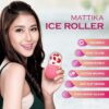 Ice Roller for Face & Eyes – Facial Ice Roller for Under Eye Puffiness, Reusable Silicone Ice Face Roller Massager for Skin Tightening, Pore Shrinking & Cooling Skincare Tool (Pink)