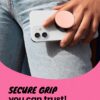 81bL1vlIPuL._AC_SL1500_.jpg On The Grip 3D Gummy Bear Style Expandable Collapsible Mobile Phone Grip Stand Holder for Smartphone Tablet Cell Phone Accessory (Holographic)