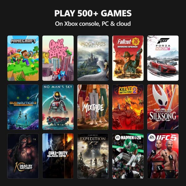 81bRAKbLQyL._SL1500_.jpg XBOX Game Pass Ultimate | 1 Month Membership | Console, PC, Cloud Gaming Devices | Digital Code
