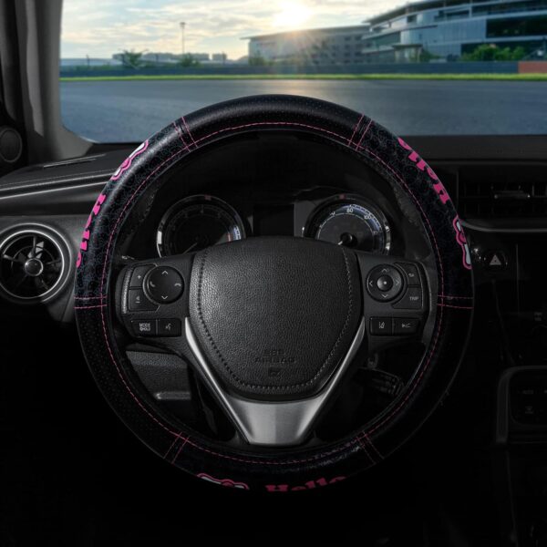 Plasticolor 006785R01 Hello Kitty Collage Speed Grip Steering Wheel Cover