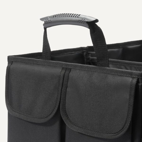 81cjqBOEXGL._AC_SL1500_.jpg Amazon Basics Trunk Organizer for Car, Multi-Compartment Car Storage, Foldable, 51L, Black