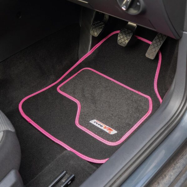 81dfH2e0AfL._AC_SL1500_.jpg Sakura SS5309 Universal Car Mat Set, Pink