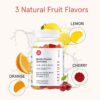 81eeCXeg5mL._AC_SL1500_.jpg iRestore Biotin Gummies 10,000 mcg - 3 Natural Fruit Flavors, Hair Vitamins Multi Supplement for Hair Skin and Nails for Women & Men, 60 Vegan Gummies, 30 Day Supply