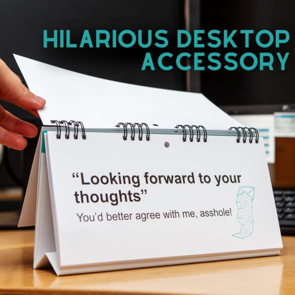 81ejVktEXL._AC_SL1500_.jpg Boxer Gifts As Per My Last Email Flipbook – Office Secret Santa Gifts For Colleagues – Boss Gift - Novelty Desk Signs - Fun Desk Accessories