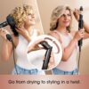 81gbZUvB4pL._AC_SL1500_.jpg Shark Hair Dryer | FlexStyle Hair Styling System | Portable & Powerful Blow Dryer Brush | Hair Curler & Volumizer | 6 Styling Tools Included | Best for All Hair Types | Black | HD440BK