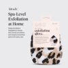 Kitsch Exfoliating Glove 1pc – Korean Exfoliating Mitt & Deep Exfoliating Body Scrubber for Shower, Bath | Body Exfoliator Glove, Dead Skin Remover | Skin Care for Smooth Skin - Leopard