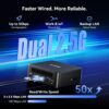 81nxUXNYKqL._AC_SL1500_.jpg GEEKOM IT13 MAX AI Mini PC, Intel Ultra 9 185H(TDP 65W) Idea Code/Tasks/Gaming, 16GB DDR5(Up to 96GB) 1TB SSD(Up to 4TB), Windows 11 Pro, Arc GPU,Video Editing, Dual 2.5GbE LAN, WiFi 7,8K Quad Display